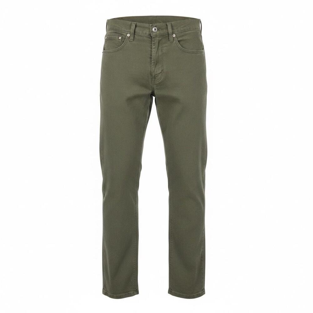 Levis 514 Jeans Mens 36x32 Olive Green Denim Regular Fit Straight Leg Stretch
